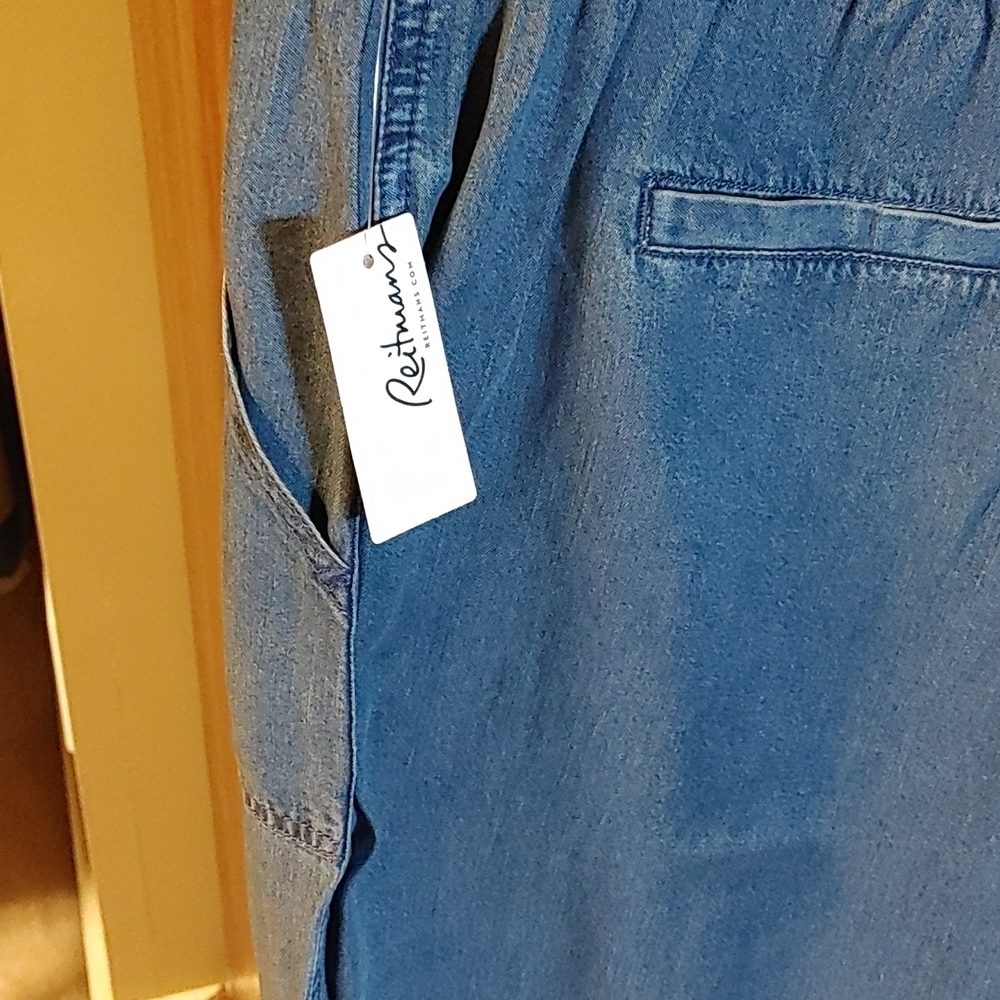 NWT Reitmans Denim Slim Jeans Size 16 Petite - Picture 7 of 12